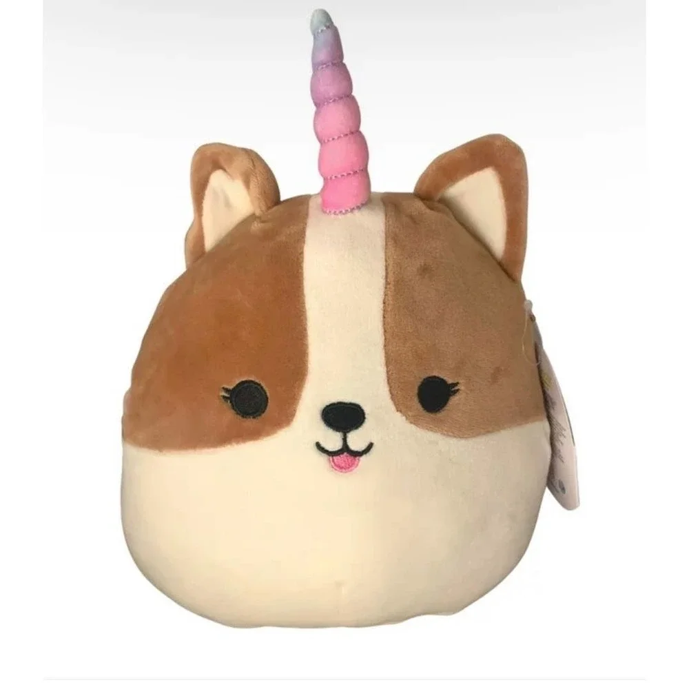 Squishmallows Marcelline Corgi Unicorn Plush‎ Stuffed Animal Unisex Collectible